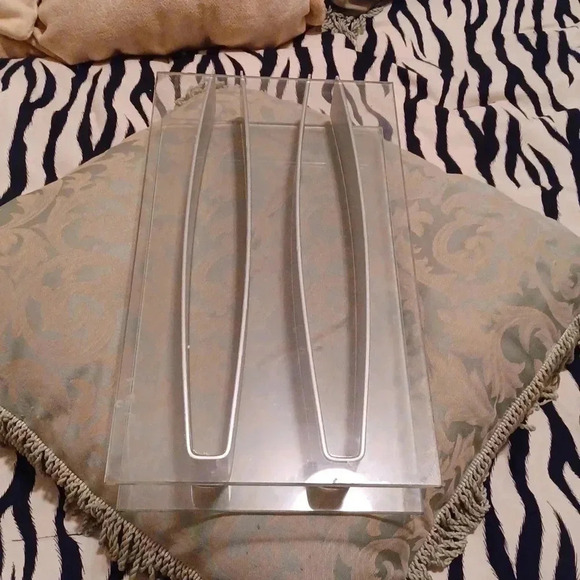 💙🌹Glass vase with interesting design - Picture 3 of 6